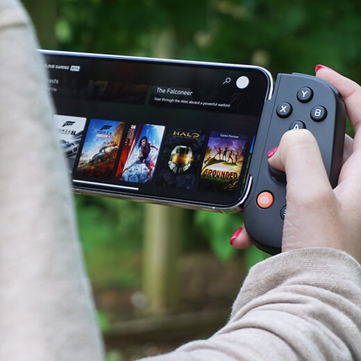 Геймпад Backbone One Mobile Gaming Controller для iPhone Black наскрізна зарядка та аудіо