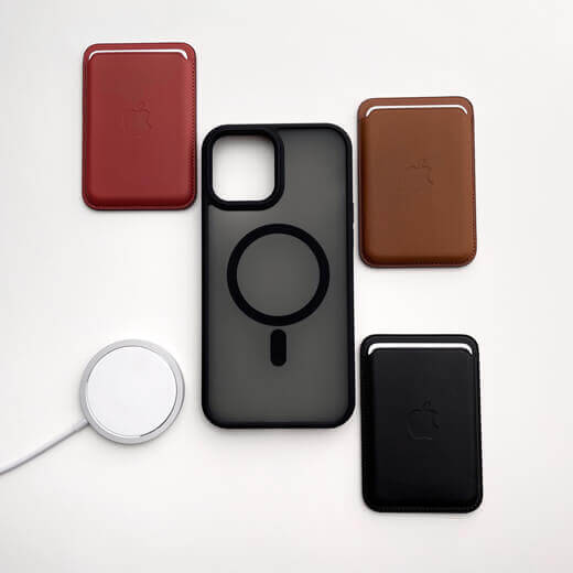 Чохол oneLounge 1Mag Pro MagSafe Black для iPhone 14 | 13 сумісність