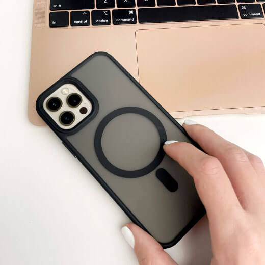 Чехол oneLounge 1Mag Pro MagSafe Black для iPhone 12 | 12 Pro