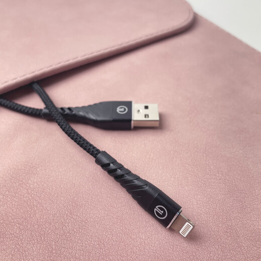 Технические характеристики плетеного кабеля oneLounge 1Power Lightning to USB (0.3 m)
