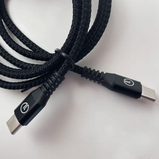 Плетеный кабель oneLounge 1Power USB-C to USB-C 100W (2 m) Быстрая зарядка