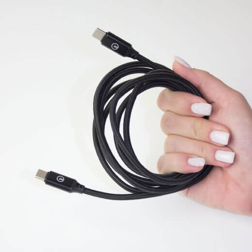 Плетеный кабель oneLounge 1Power USB-C to USB-C 60W (1.2 m) Технические характеристики плетеного кабеля