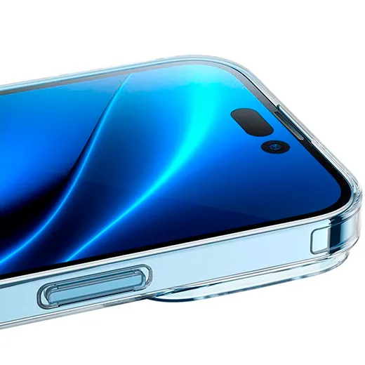 Прозорий супертонкий чохол oneLounge 1Thin 0.6mm Clear для iPhone 14 прозорий захист