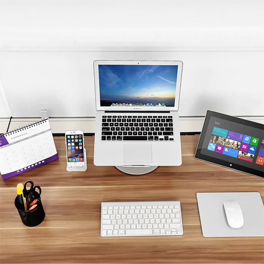 Алюмінієва підставка iLoungeMax 360 Degree Rotation Adjustable Laptop Stand для MacBook