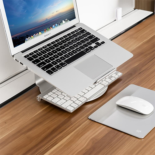 Алюмінієва підставка iLoungeMax 360 Degree Rotation Adjustable Laptop Stand для MacBook