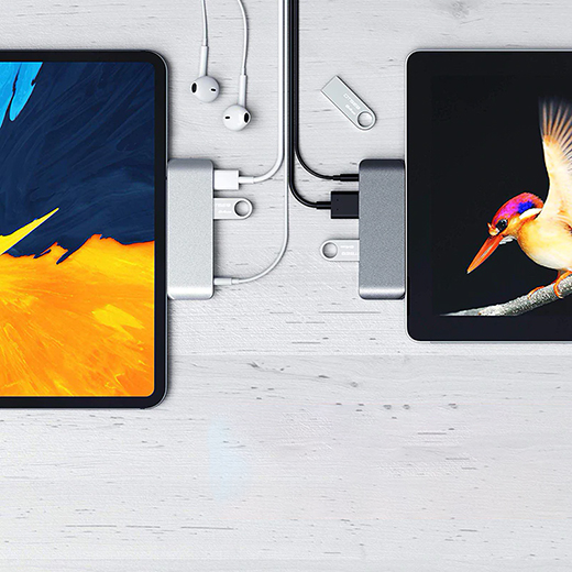 Хаб (адаптер) iLoungeMax 4 in 1 USB Type-C to HDMI | USB 3.0 | USB-C PD Charging | 3.5mm для iPad Pro 2020