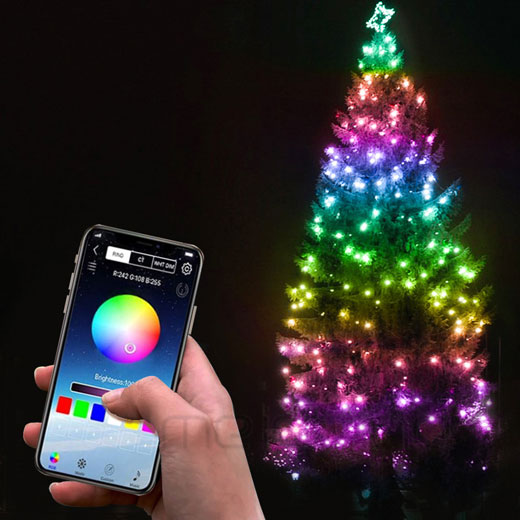 Умная светодиодная гирлянда iLoungeMax 100 LED Multicolored 10m