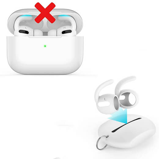 Силіконові накладки для AirPods Pro iLoungeMax AhaStyle Ear Hooks