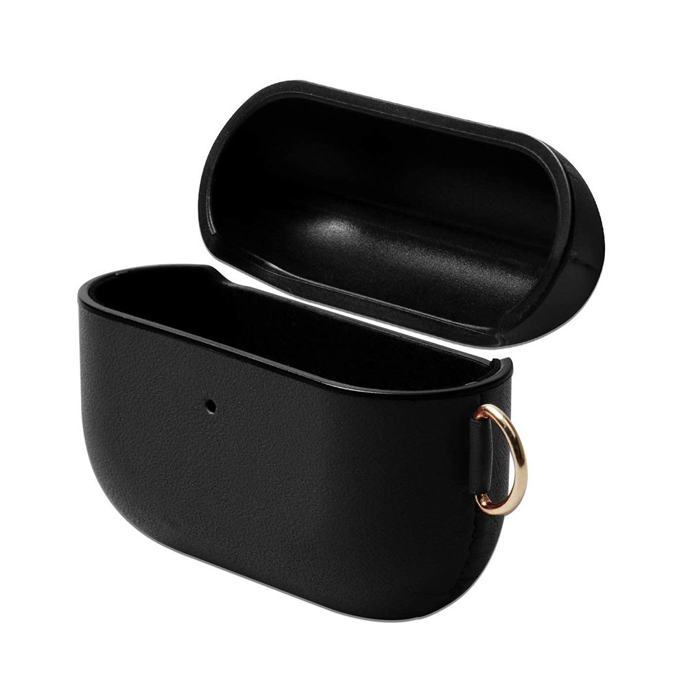 Шкіряний чохол iLoungeMax Black для навушників AirPods Pro