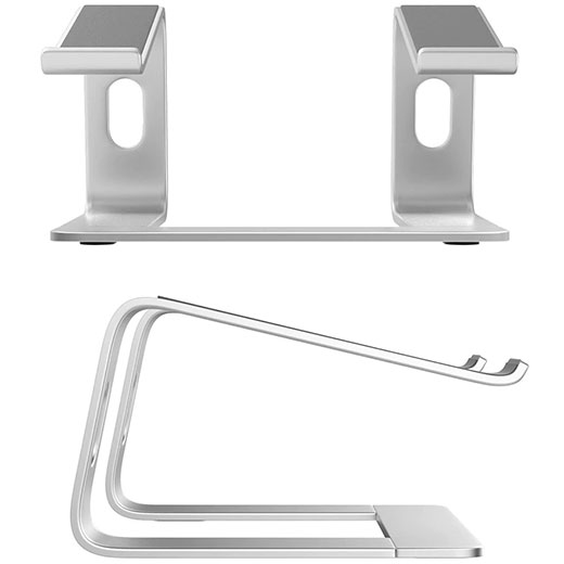 Алюминиевая подставка iLoungeMax Aluminum Laptop Stand Silver для MacBook