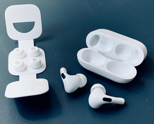 Силиконовые амбушюры iLoungeMax Black для AirPods Pro (S | M | L)