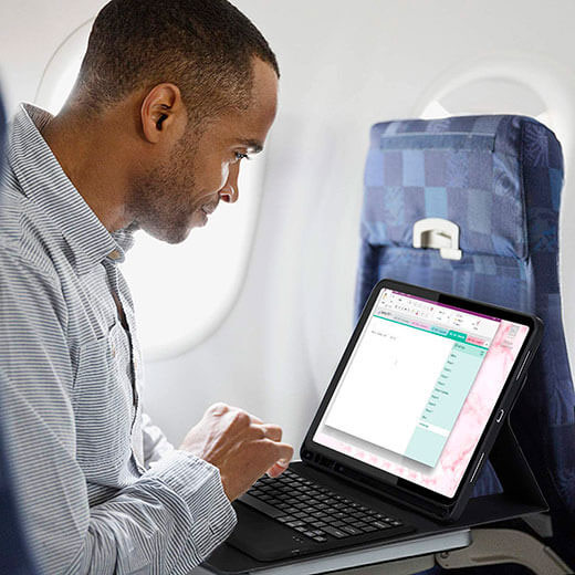 Чехол-клавиатура iLoungeMax General Leather Keyboard Case для iPad купить