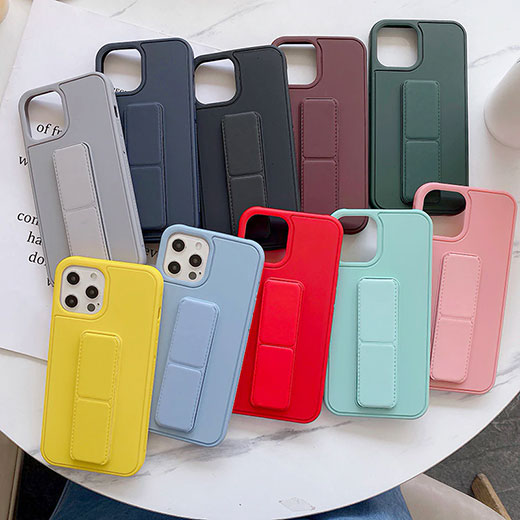 Чорний чохол з утримувачем і підставкою iLoungeMax для iPhone 12 mini
