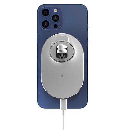 Магнитный автодержатель с беспроводной зарядкой iLoungeMax MagSafe Car Charger для iPhone 14 | 13 | 12 (без поддержки анимации)