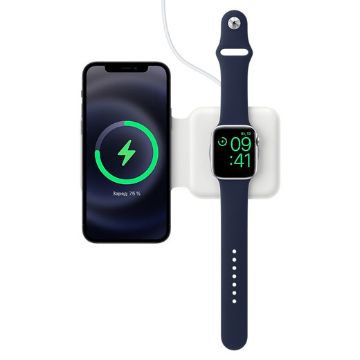 Зарядний пристрій iLoungeMax MagSafe Duo Charge для iPhone | AirPods | Apple Watch
