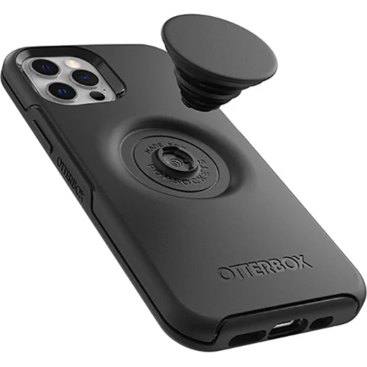 Противоударный чехол-подставка (с попсокетом) iLoungeMax Otter + Pop Symmetry Series для iPhone 12 | 12 Pro
