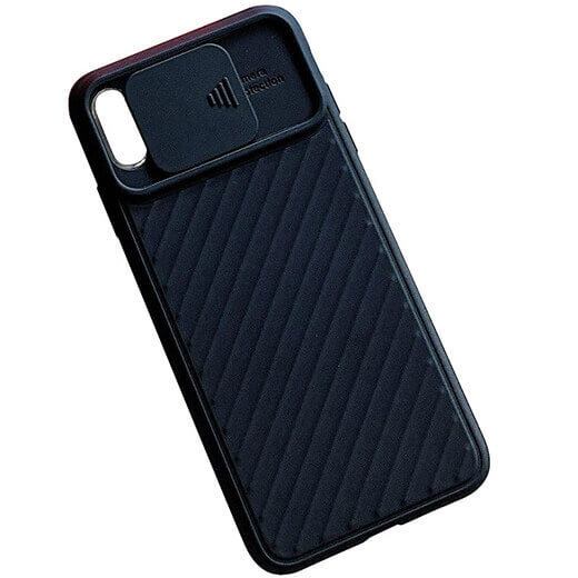 Силиконовый чехол iLoungeMax Protection Anti-impact Luxury Case Black для iPhone XR
