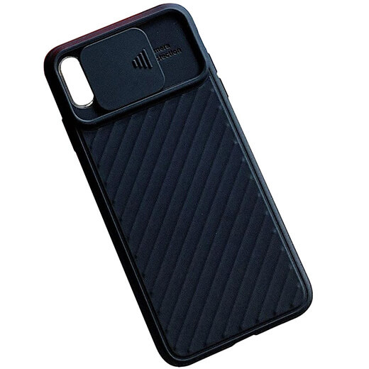 Силиконовый чехол iLoungeMax Protection Anti-impact Luxury Case Black для iPhone X/XS