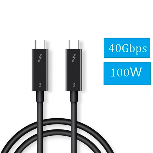 Кабель iLoungeMax Real Thunderbolt 3 100W
