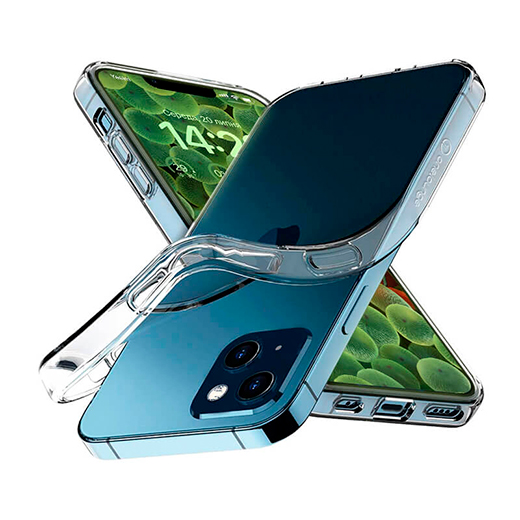 Прозрачный TPU чехол oneLounge SilicolDots для iPhone 14 | 13 купить