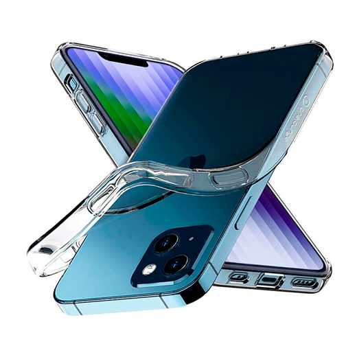 Прозрачный TPU чехол oneLounge SilicolDots для iPhone 14 Plus купить