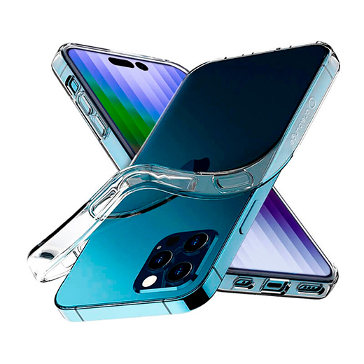 Прозрачный TPU чехол oneLounge SilicolDots для iPhone 14 | 13 купить