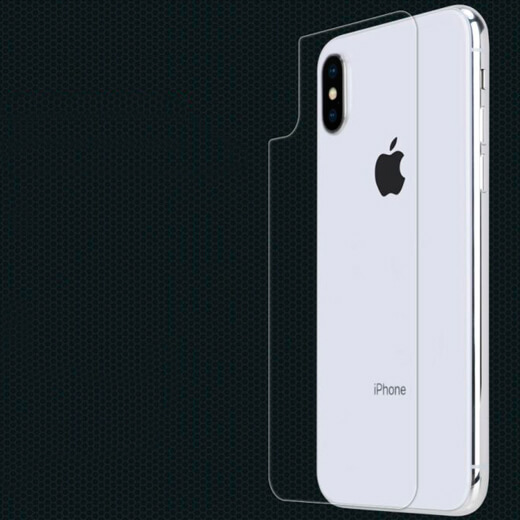 Задняя защитная пленка iLoungeMax SilicolView для iPhone XR