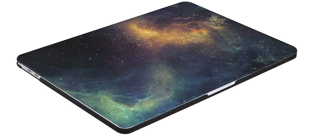 Пластиковый чехол iLoungeMax Soft Touch Matte Yellow Galaxy для MacBook Pro 13