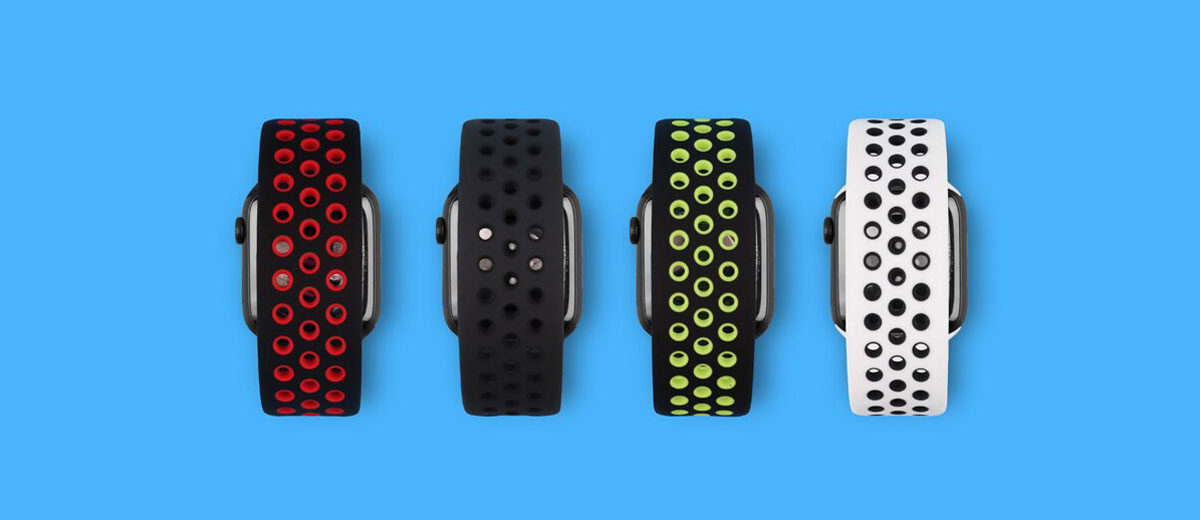 Силіконовий монобраслет iLoungeMax Solo Loop Nike для Apple Watch