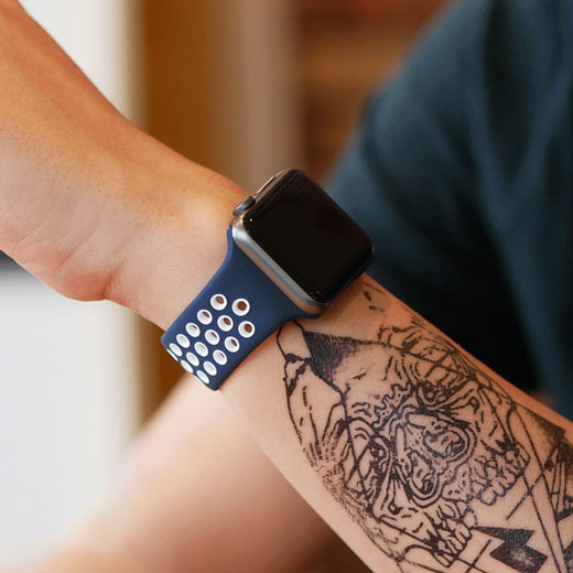 Силіконовий монобраслет iLoungeMax Solo Loop Nike для Apple Watch