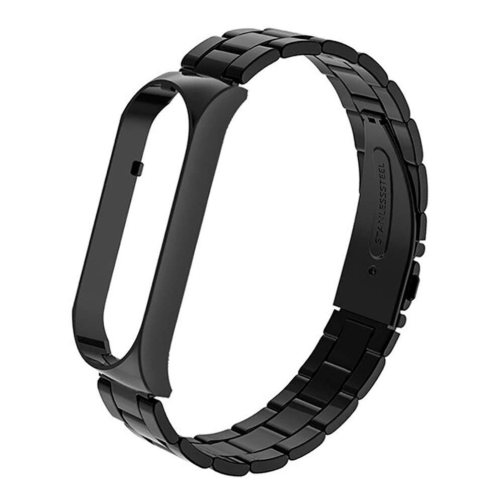 Металический ремешок iLoungeMax Stainless Metal Strap Black для Xiaomi Mi Band 5