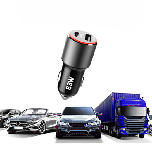 Быстрое автомобильное зарядное устройство iLoungeMax SuperCharger USB-C PD + QC 3.0 83W