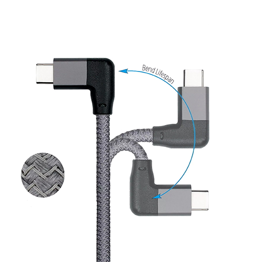 Кабель для быстрой зарядки iLoungeMax USB Type-C to Type-C 3.1 PD 100W Thunderbolt 3 4K 60Hz