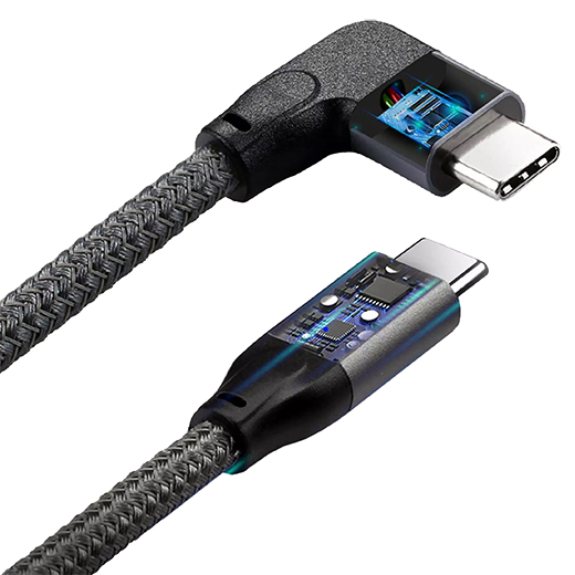 Кабель для быстрой зарядки iLoungeMax USB Type-C to Type-C 3.1 PD 100W Thunderbolt 3 4K 60Hz
