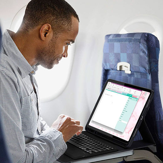 Чехол-клавиатура iLoungeMax Wireless Keyboard для iPad Pro 12.9" (2018)