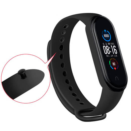 Силиконовый ремешок iLoungeMax для Xiaomi Mi Band 5