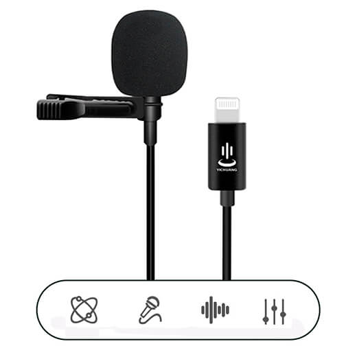 Петличный микрофон iLoungeMax YC-LM10 II для iPhone | iPad (3 м)