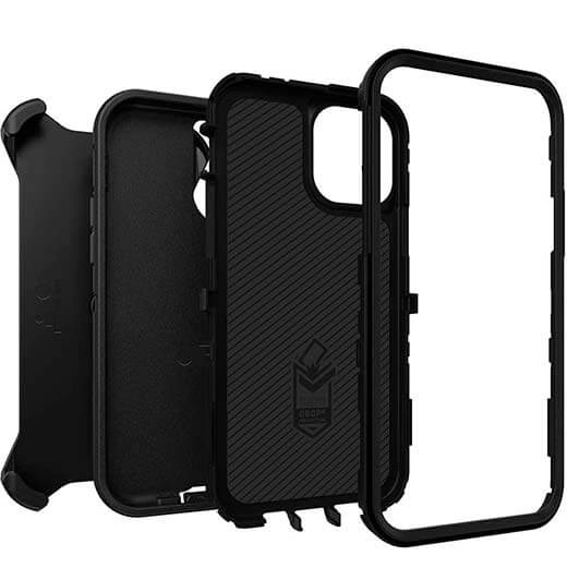 Защитный чехол Otterbox Defender Series Case Black для iPhone 12 mini