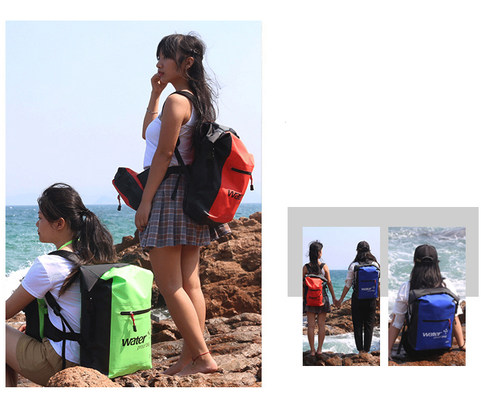 Водонепроницаемый рюкзак Outdoor Waterproof Swimming Bag 25L