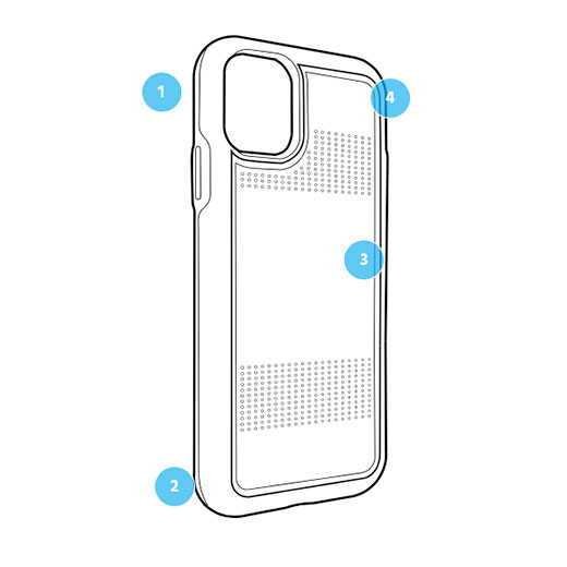 Защитный чехол Pelican Protector Sling для iPhone 12 | 12 Pro