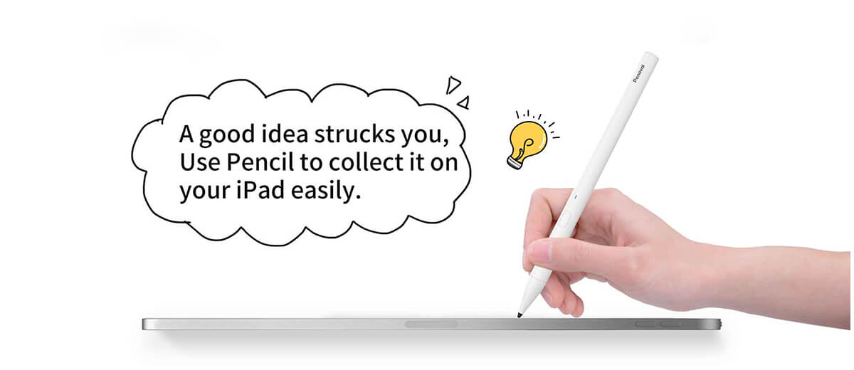 Стилус Penoval Pencil Palm Rejection Stylus для iPad mini/Air/Pro