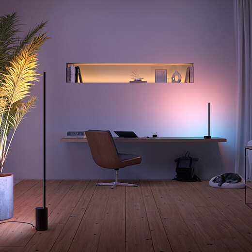 Напольный светильник Philips Hue Gradient Signe Floor Light Black технические характеристики