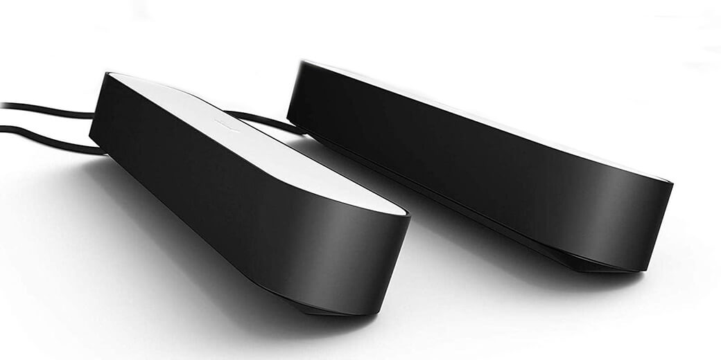 Розумна світлодіодна лампа Philips Hue Play Light Bar Base White Apple HomeKit (2 шт)
