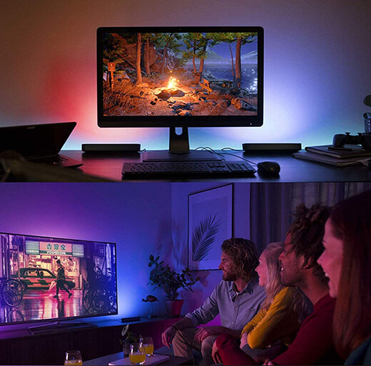 Розумна світлодіодна лампа Philips Hue Play Light Bar Base White Apple HomeKit (2 шт)