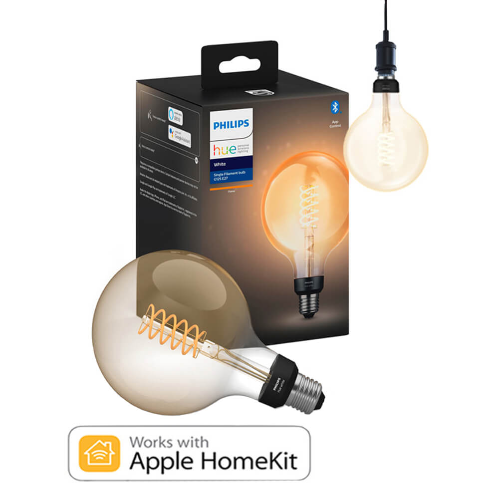 Умная светодиодная лампочка Philips Filamen G93 Filament Apple HomeKit