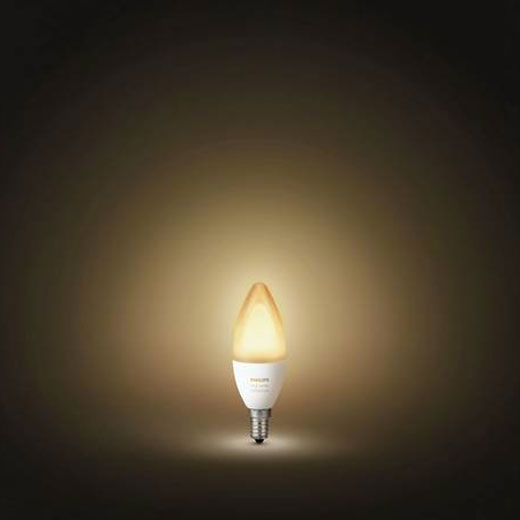 Умные светодиодные лампы Philips Hue Single bulb E14 Apple HomeKit