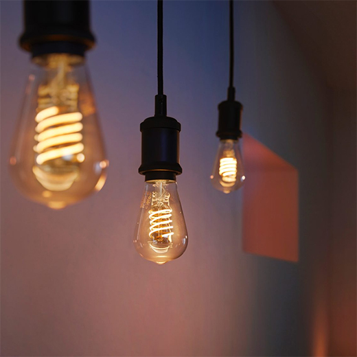 Умная LED лампочка Philips Hue White Filament 1-pack ST19 E26 Edison (1 шт.)