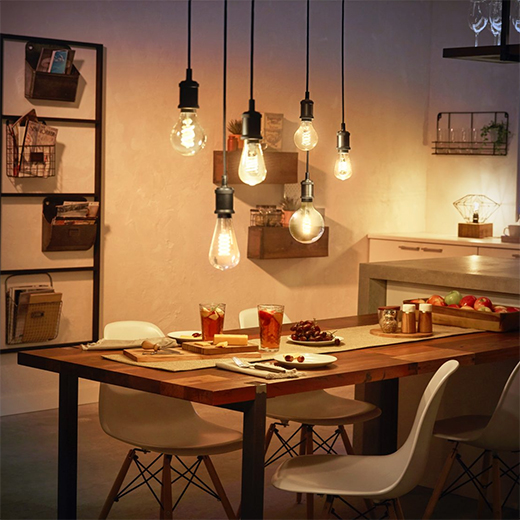 Умная LED лампочка Philips Hue White Filament 1-pack ST19 E26 Edison (1 шт.)