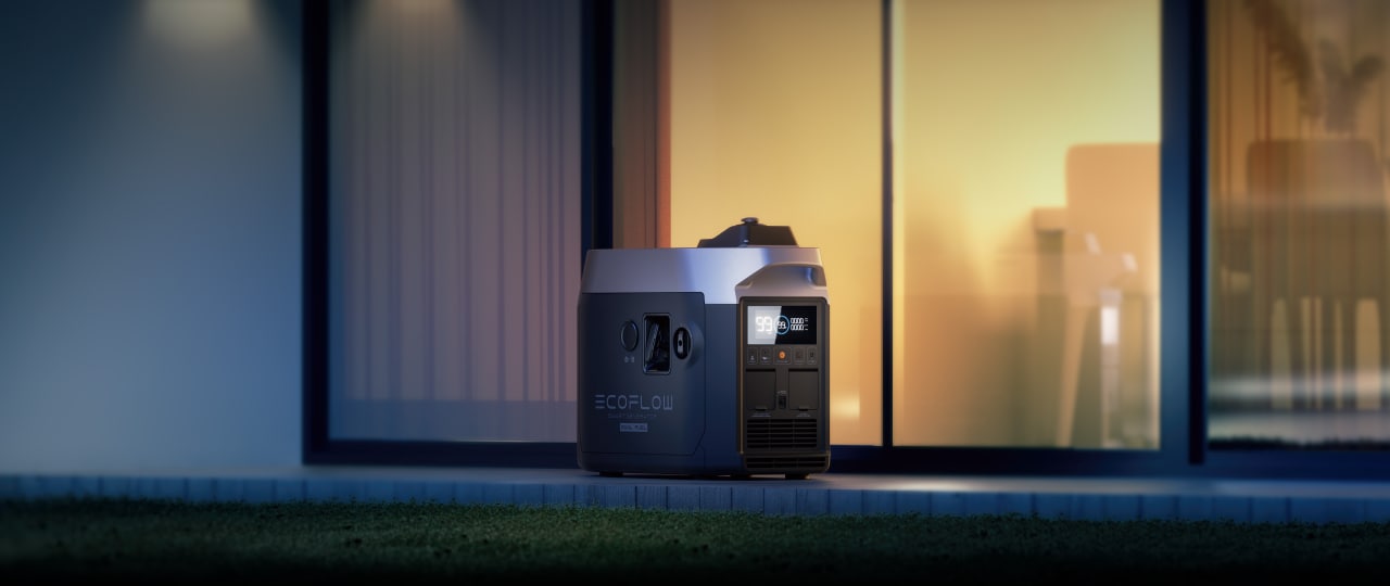 Умный двухтопливный генератор EcoFlow Smart Generator Dual Fuel 1800W