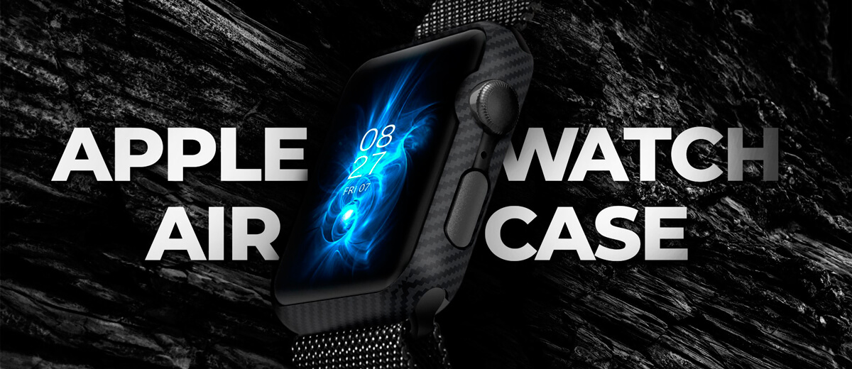 Протиударний чохол Pitaka Air Case для Apple Watch Series 4/5 44mm 
